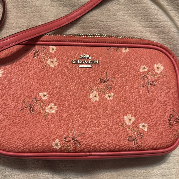 Coach SVOLT Bright coral with floral bows - Picture 4 of 7